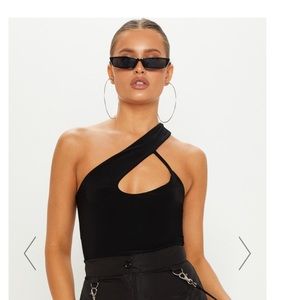 2 One Shoulder Cut Out Tops